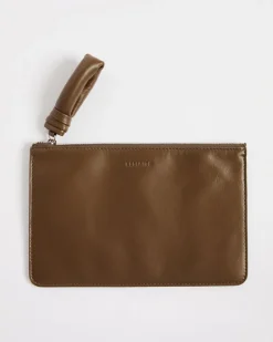 A5 Folder in Dark Olive