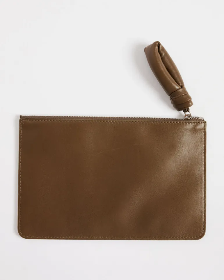 A5 Folder in Dark Olive