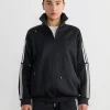 Active Knit Track Jacket in Navy