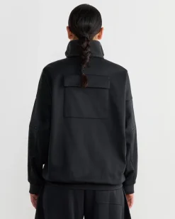 Active Knit Track Jacket in Navy