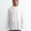 Adorn Shirt in Ballet Pink Silk