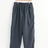 Airy Wide Pant in Ink Black
