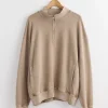 Alpina Pullover in 22oz French Terry Sand