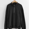 Alpina Pullover in 22oz French Terry Grey