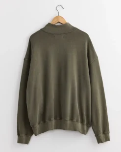 Alpina Pullover in 22oz French Terry Olive