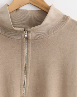 Alpina Pullover in 22oz French Terry Sand
