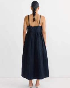 Ambra Dress in Navy