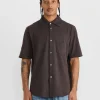 Analog Shirt in Deep Brown