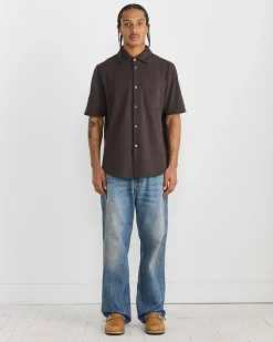 Analog Shirt in Deep Brown