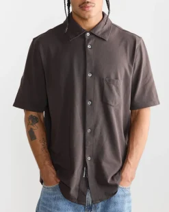 Analog Shirt in Deep Brown