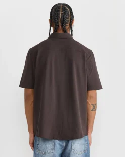 Analog Shirt in Deep Brown