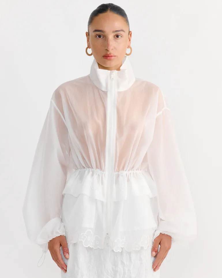 Arlo Jacket in White
