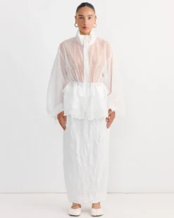 Arlo Jacket in White