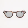 Arnie Sunglasses in Demi Amber/Grey