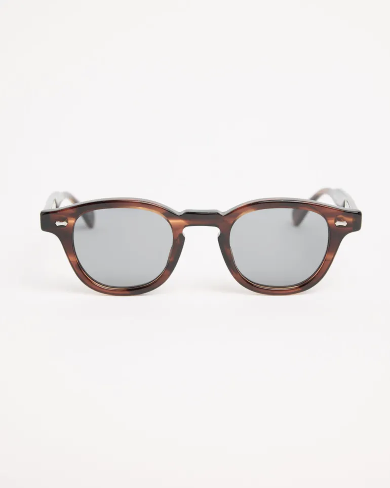 Arnie Sunglasses in Demi Amber/Grey