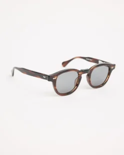 Arnie Sunglasses in Demi Amber/Grey