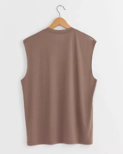 AuraLite Muscle Tee in Falcon