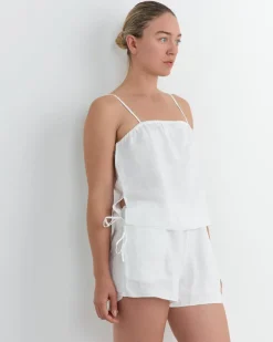 Babylock Linen Set in White