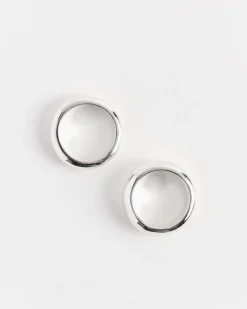 Bagel Ring Set in Sterling Silver