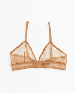 Bare Minimal Soft Triangle Bra in Caramel