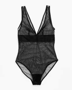 Bare Soft Cup Bodysuit in Black