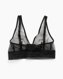Bare Soft Plunge Bra in Black