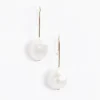 Baroque Earrings in Pearl