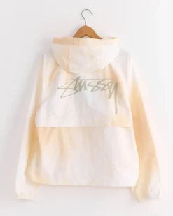 Beach Shell Wave Dye Hoodie in Bone