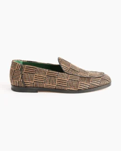 Belgee in Brown Raffia