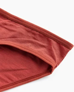 Bell Pant in Burned Red