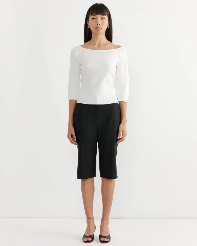 Bermuda Pant in Black
