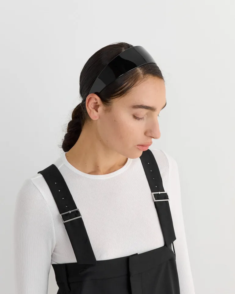 Bessette Headband in Noir