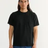 Big Pocket Tee in Black