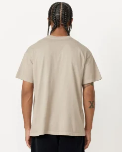 Big Pocket Tee in Washed Taupe