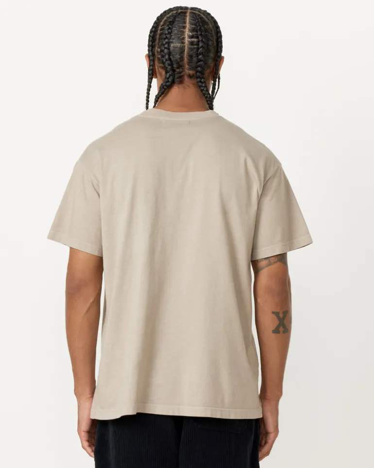 Big Pocket Tee in Washed Taupe