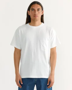 Big Pocket Tee in White