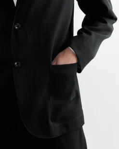 Blazer in Wool Gabardine Black