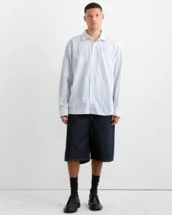 Bleached Shirt in Blue