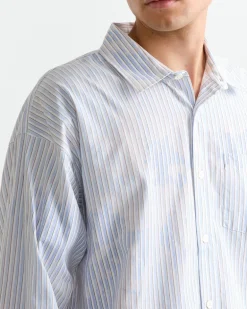 Bleached Shirt in Blue