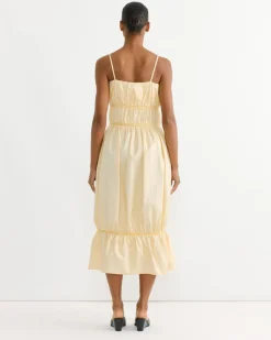 Bluma Dress in Light Yellow