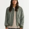 Bomber Jacket in Khaki
