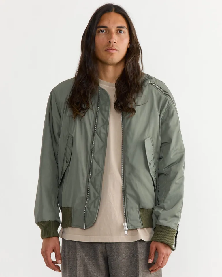 Bomber Jacket in Khaki