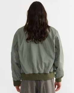 Bomber Jacket in Khaki