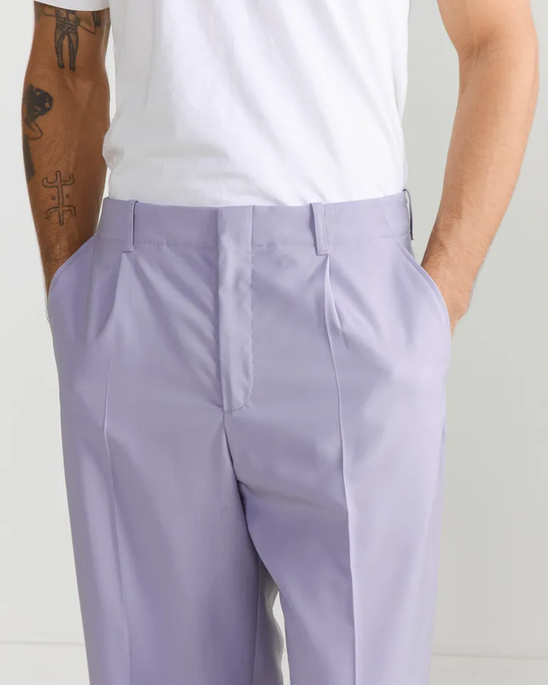 Borrowed Chino in Dusty Lavender