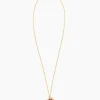 Bound Willow Pendant in Red / Gold