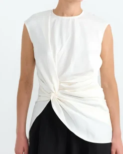 Bourdin Blouse in Porcelain