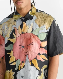 Box Shirt in Solar Power Print