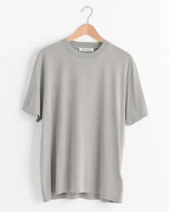 Box T-Shirt in Worn Grey