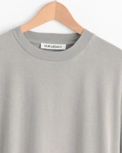 Box T-Shirt in Worn Grey