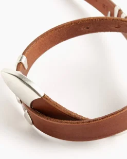 Bridle Leather Belt in Claw Hazel